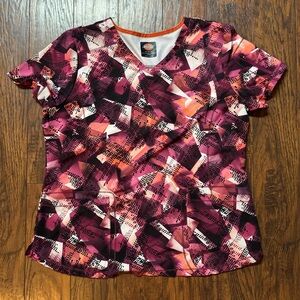 Colorful Abstract Women's Top